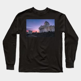 Helsinki Cathedral at Sunset Long Sleeve T-Shirt